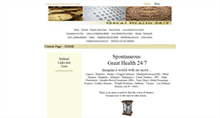 Desktop Screenshot of greathealth247.com